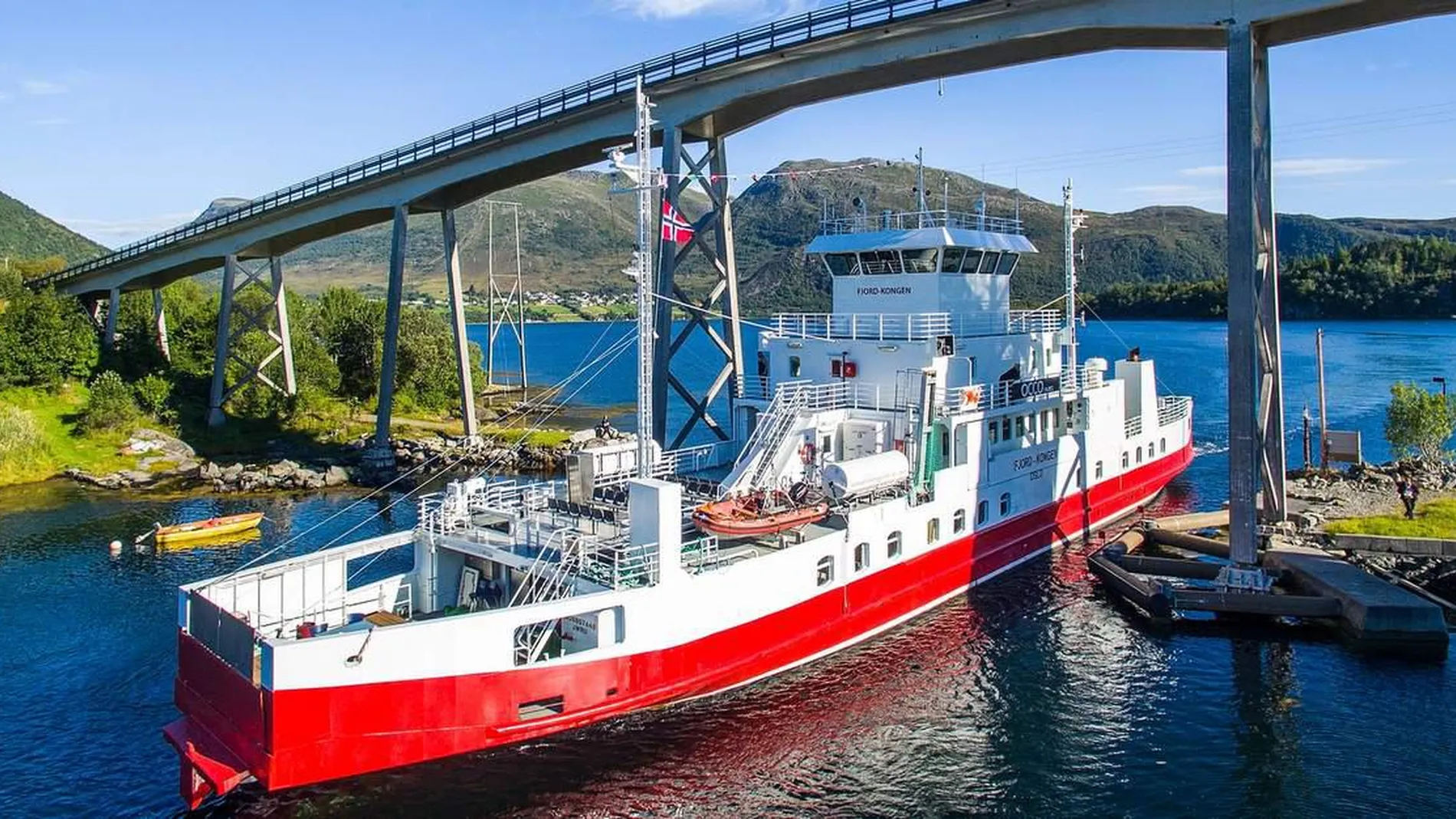 Fjord kongen fekk draumejobb