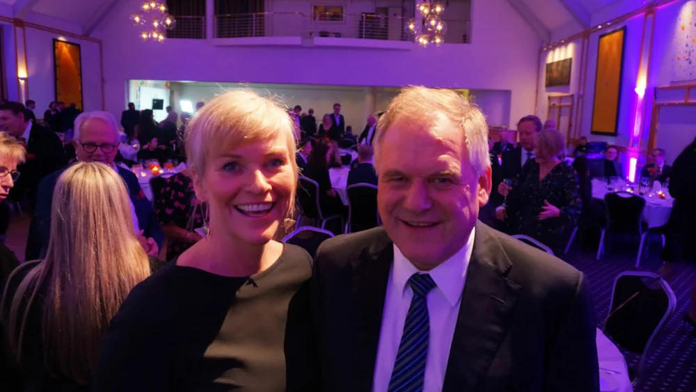 Lene Trude Solheim og Botholf Stolt Nielsen foto Ogne