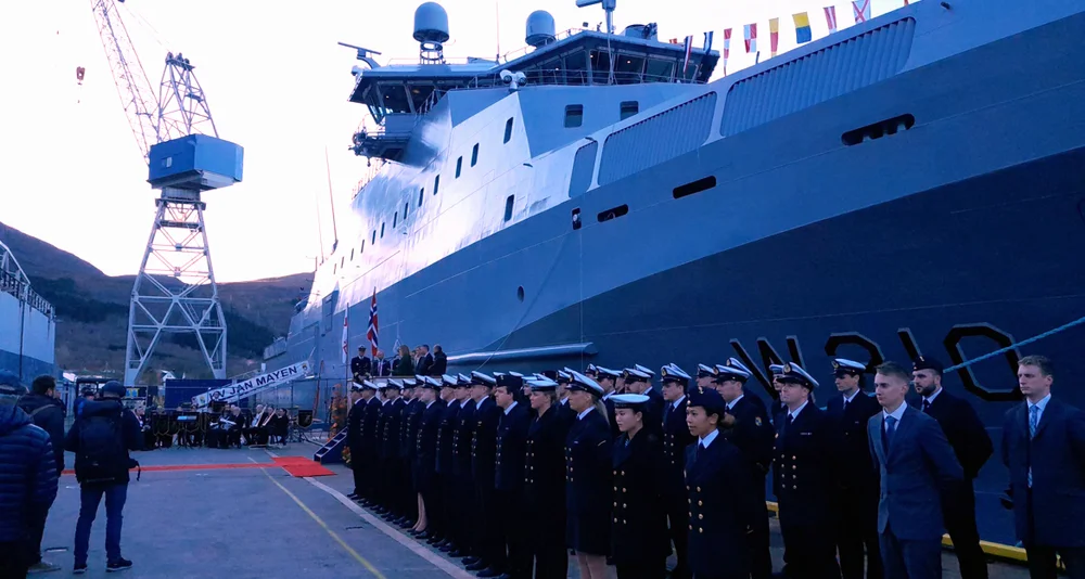 Vard dåp kystvakt serie mannskap