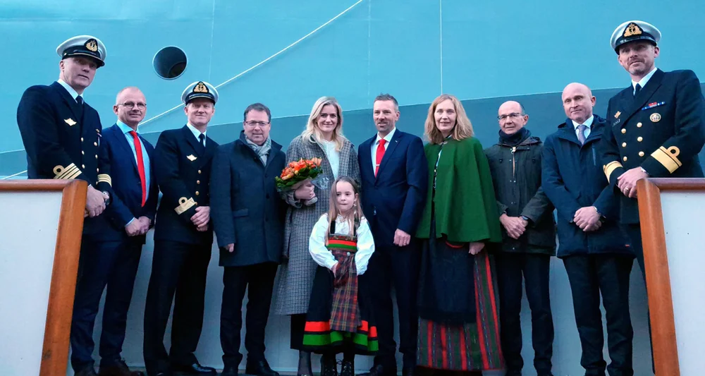 Vard dåp kystvakt serie dåpsfølge