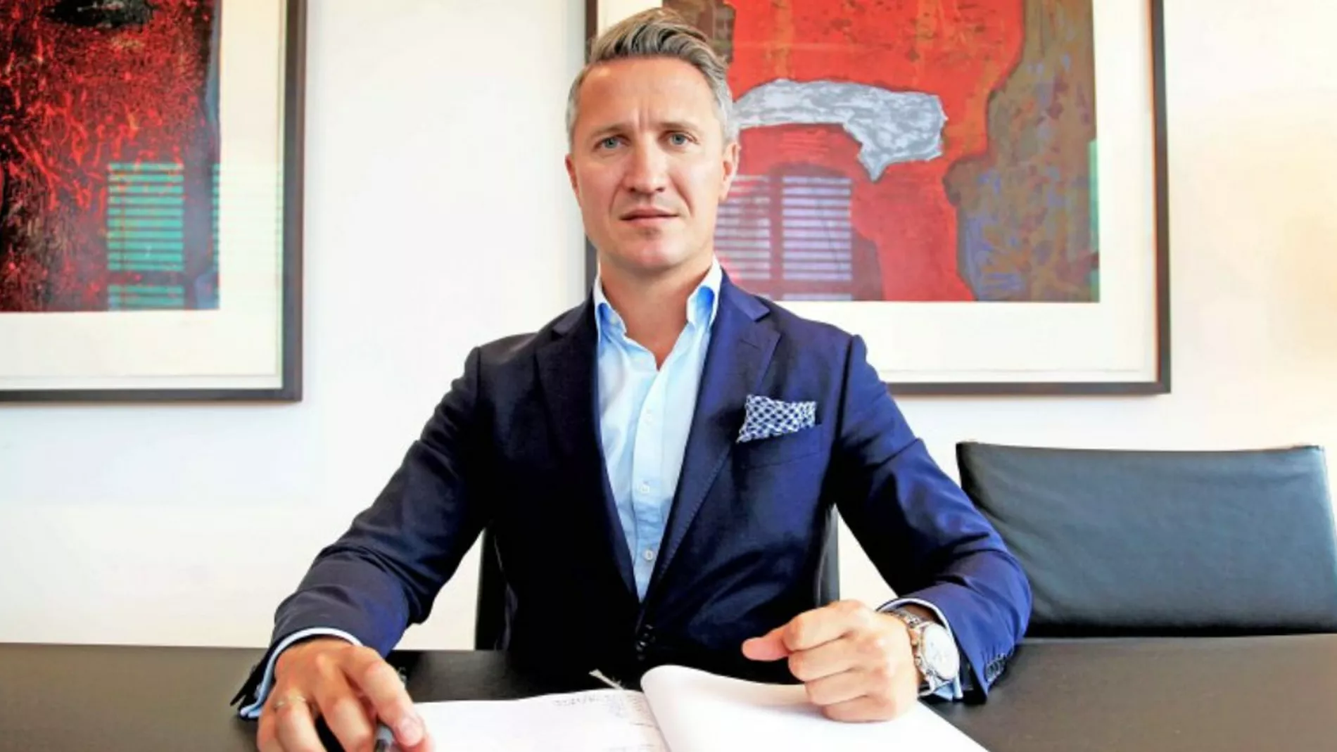 Tom Hestnes til offshore moete