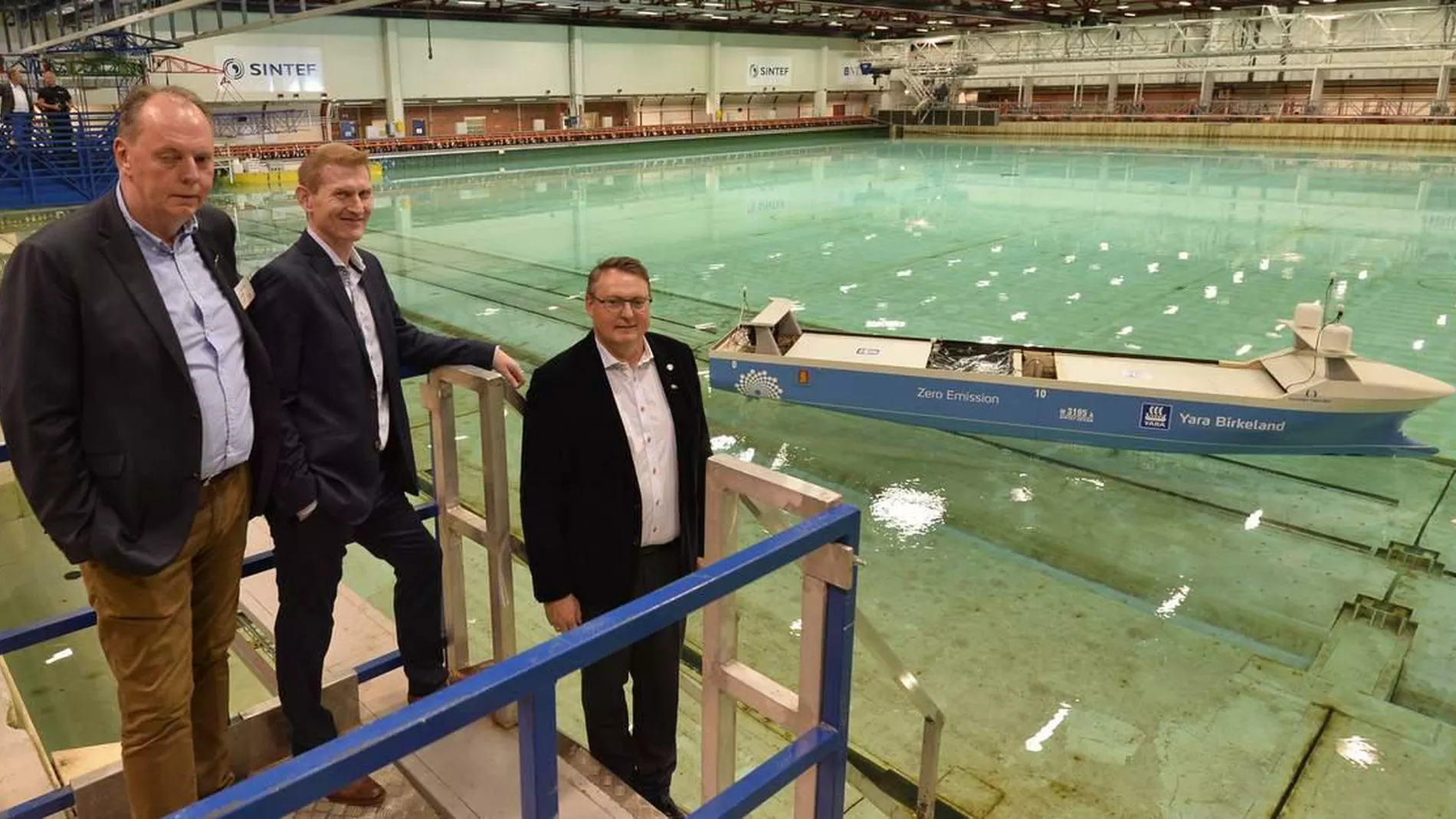 Gir 133 millionar kroner til utviklinga av elektrisk robotskip