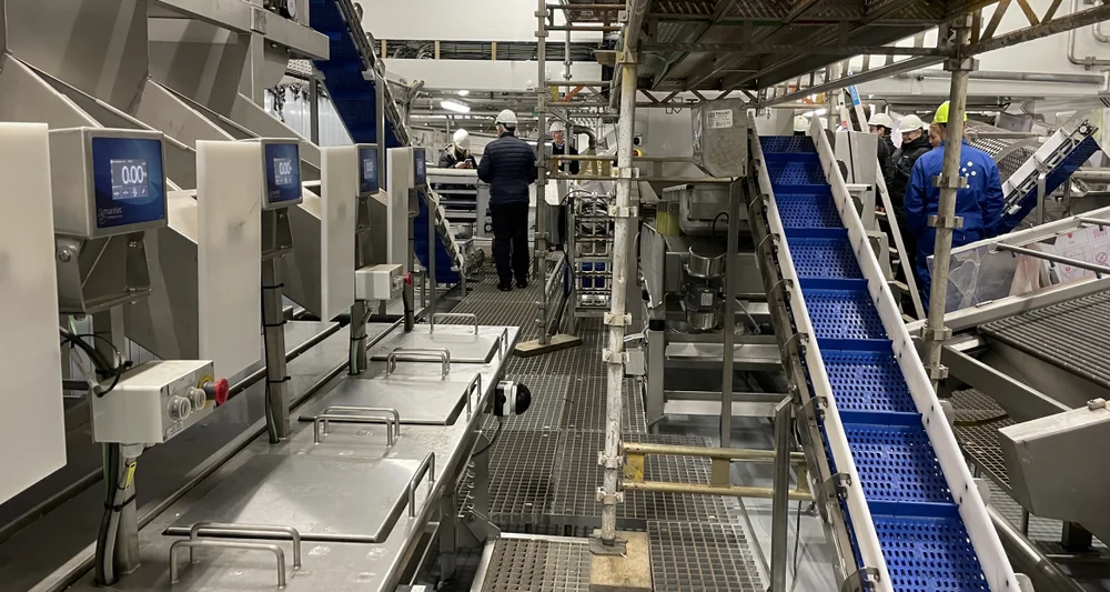 Arctic Pearl dåp fabrikk foto Marius