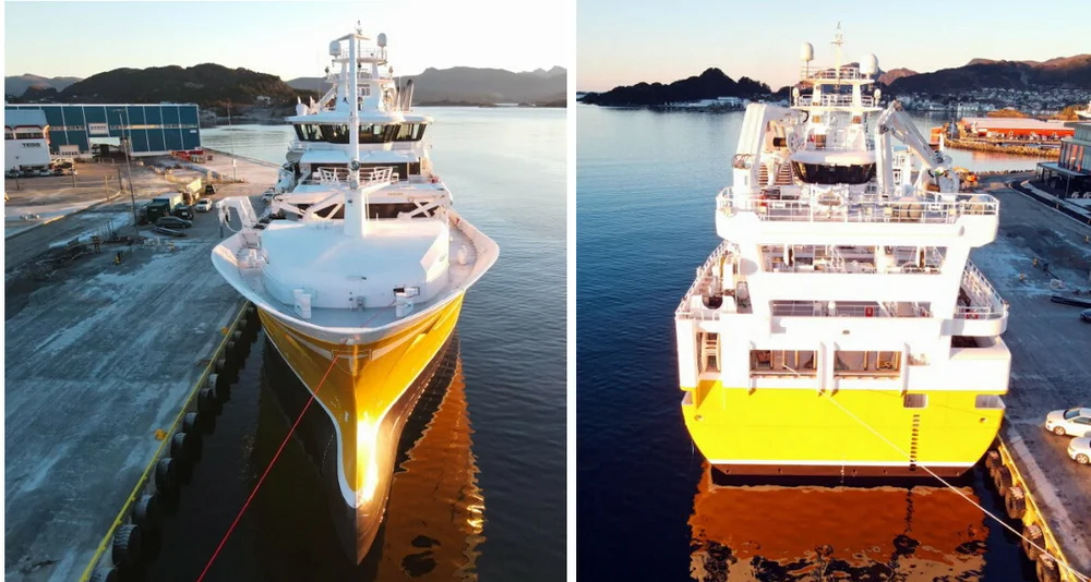 Sunny Lady akter forut foto Egersund Herøy på Facebook 11