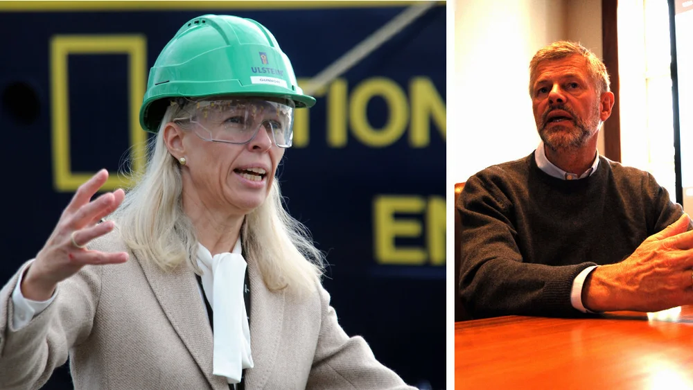 Gunvor Ulstein Knut Flakk montasje Foto Marius