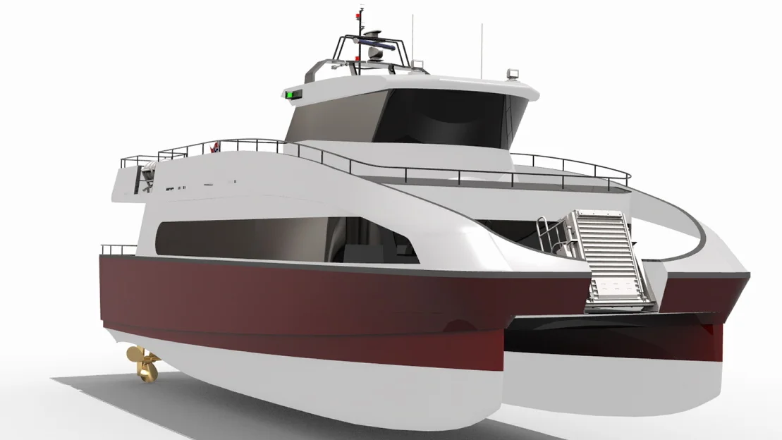 Maritime Partner katamaran Moskenes shipping illustrasjon maritime partner 11