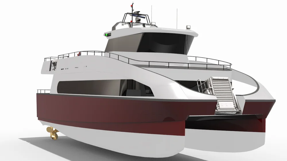 Maritime Partner katamaran Moskenes shipping illustrasjon maritime partner 11