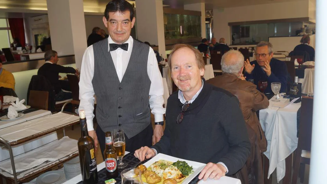 Her dankar klippfisken ut laksen