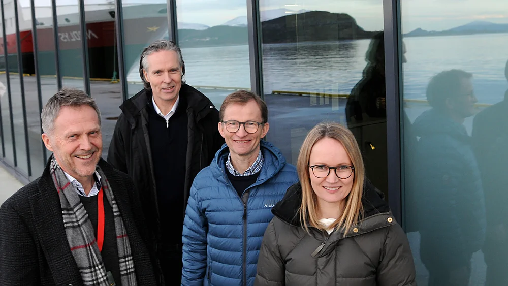 Eksfin - Innovasjon Norge Helge Gjerde - Kaare Haahjem - Stig Gjethammer - Anne Britt Høydal Foto Marius Rosbach