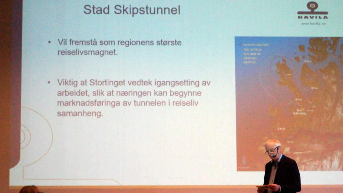 Maa byggje saa stor tunnel at han kan brukast