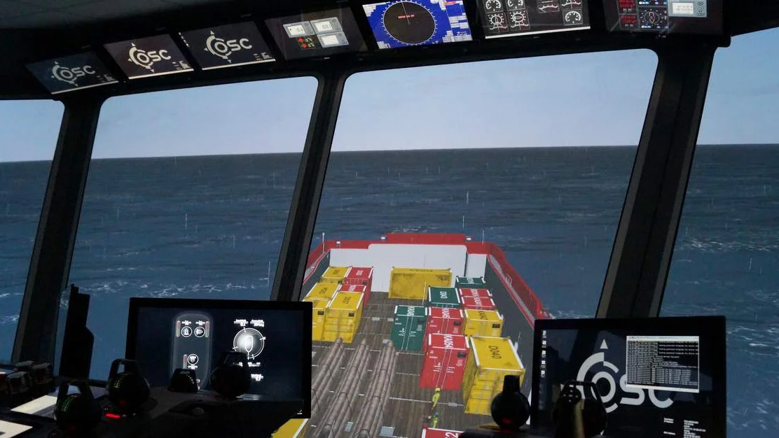 Knallraude tal for simulatorsenter