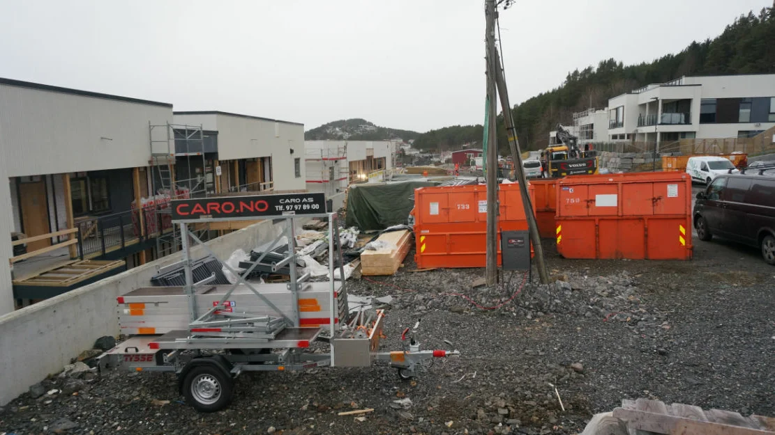 Byggeplass Åse foto Ogne