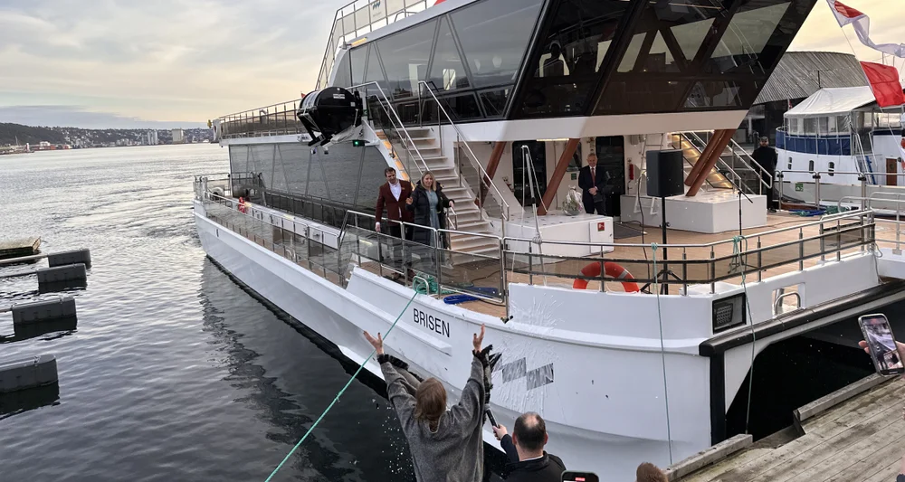 Brim MS Brisen dåp foto Brim Explorer 22