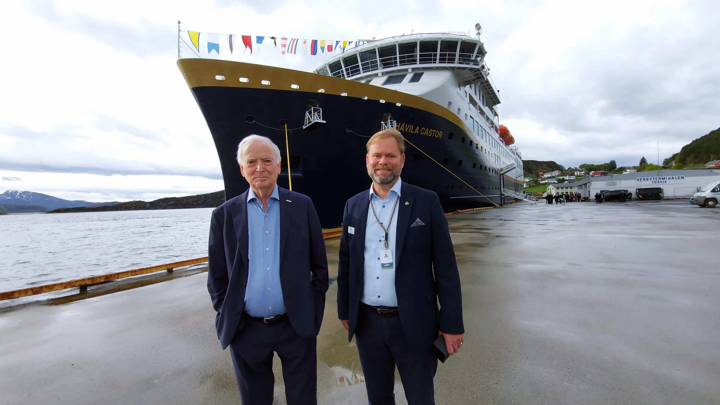 Havila Kystruten Per Sævik Bernt Maritini Foto Kjetil Haanes