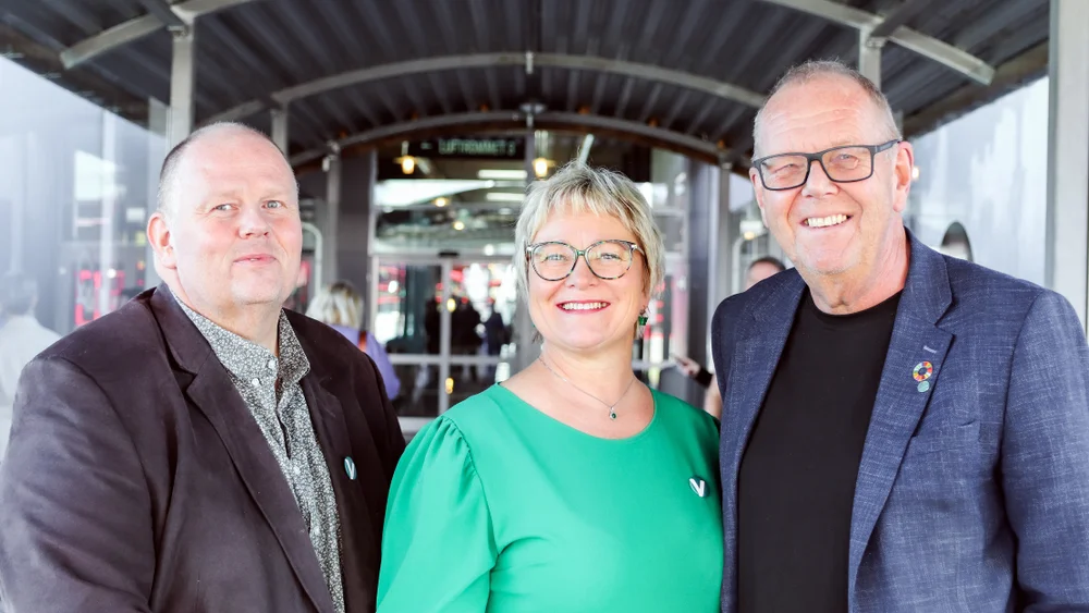 Venstre Frank Stenløs Lena Landsverk Sande Pål Farstad foto Baard Salvesen 11
