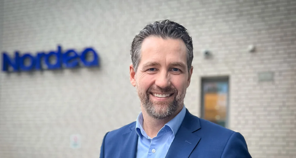 AAGE CHRISTENSEN leder for personkundervirksomhete til Nordea på Nordvestlandet foto Nordea
