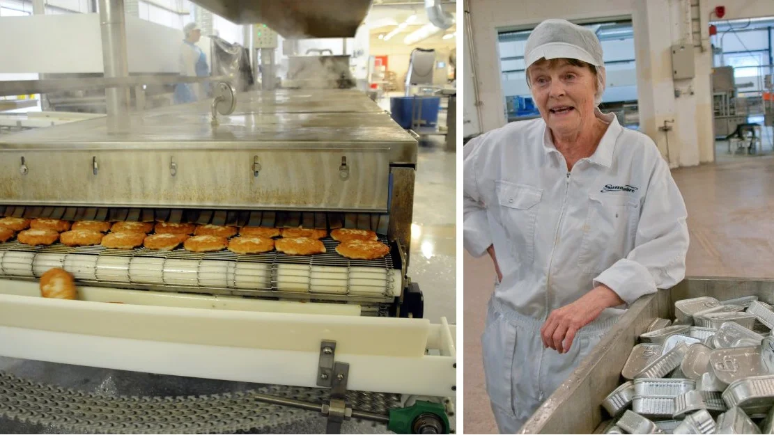 Vi er noegde glade og letta