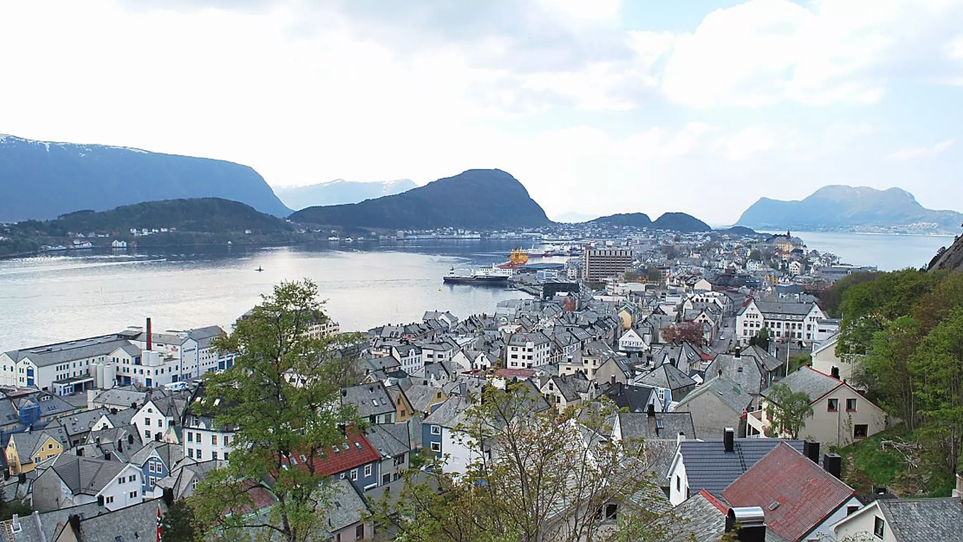Boligprisene i A Alesund oekte mest i landet