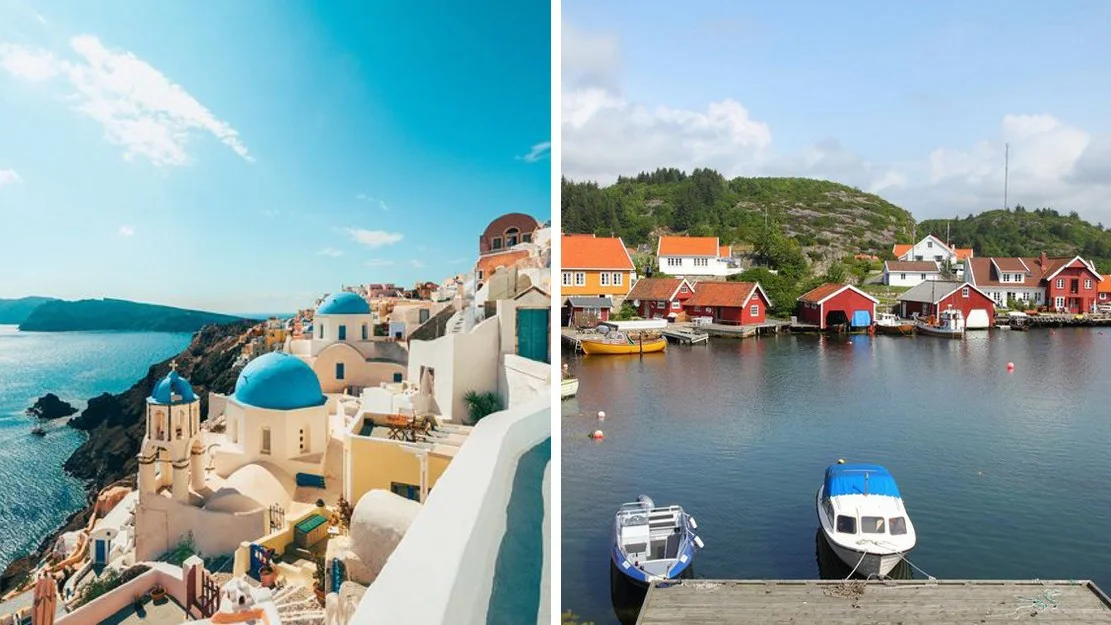 Hit reiser flest av oss i sommerferien