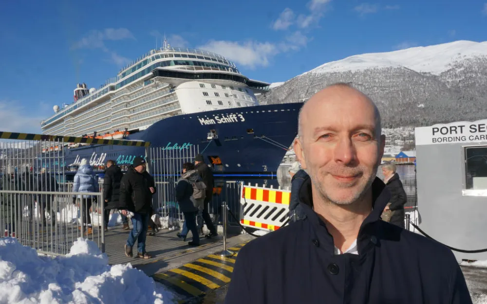 Arild Åshamar hamnesjef Nordfjordeid foto Ogne