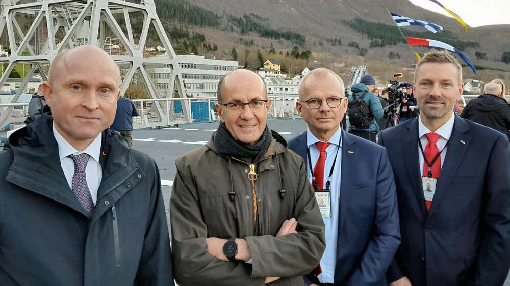 Vard kystvakt dåp Hessen Maestrini Roar Gjerde Ronny Langset Foto Ogne 10d736c24b54623aee7c17f28e13399c