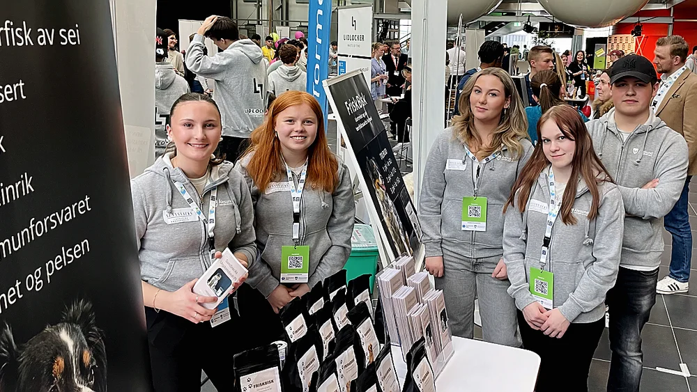 Ungdomsbedrift sunnsnacks foto marius