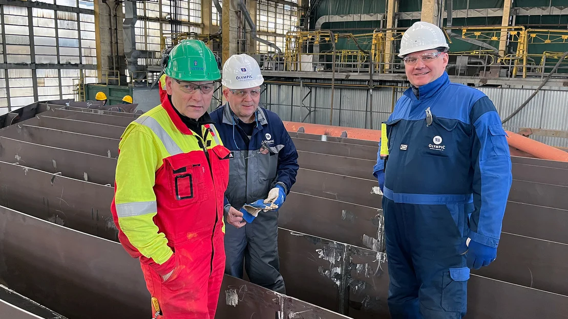 Keel laid for Olympic yno 319 CSOV