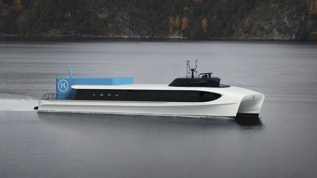 Her er Broedrene Aa sitt forslag til utslippsfri hurtigbaat