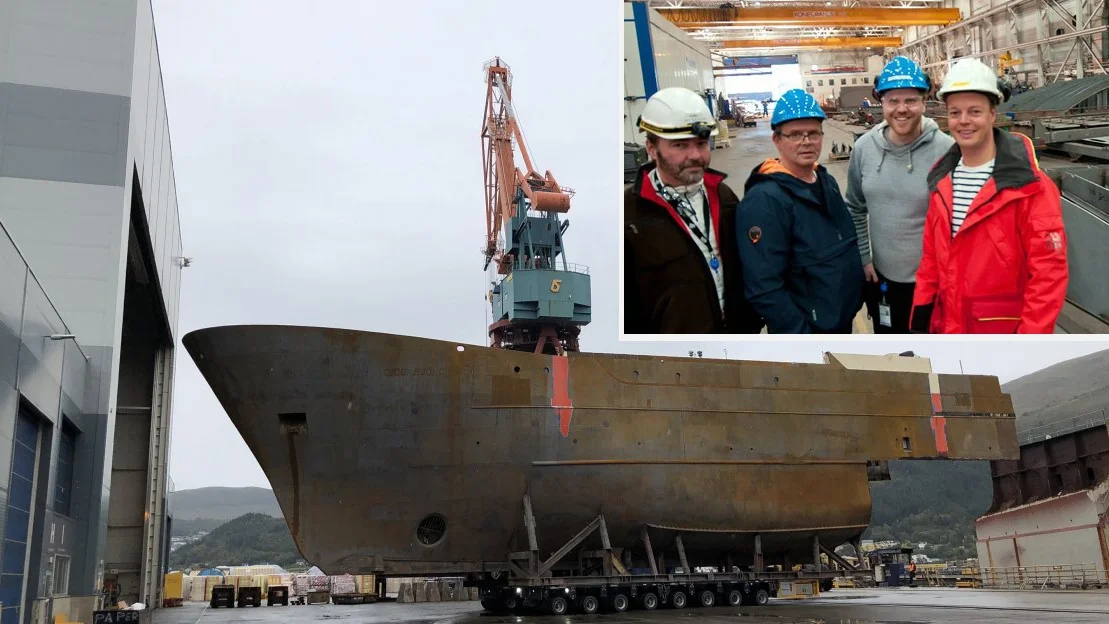 Nordnes byggjer paa Kleven Ein stor dag for oss