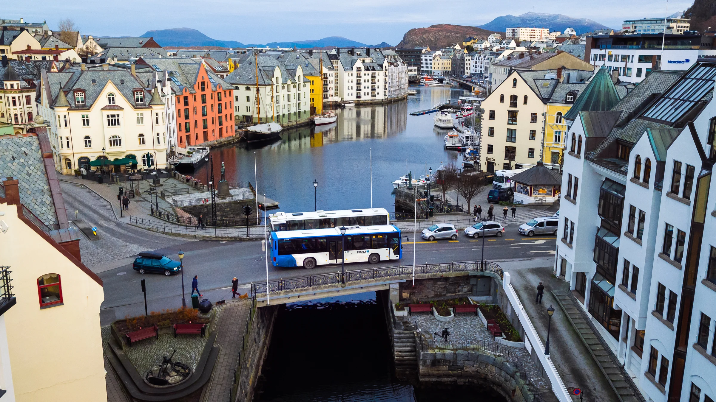 Folketalet veks rundt A Alesund
