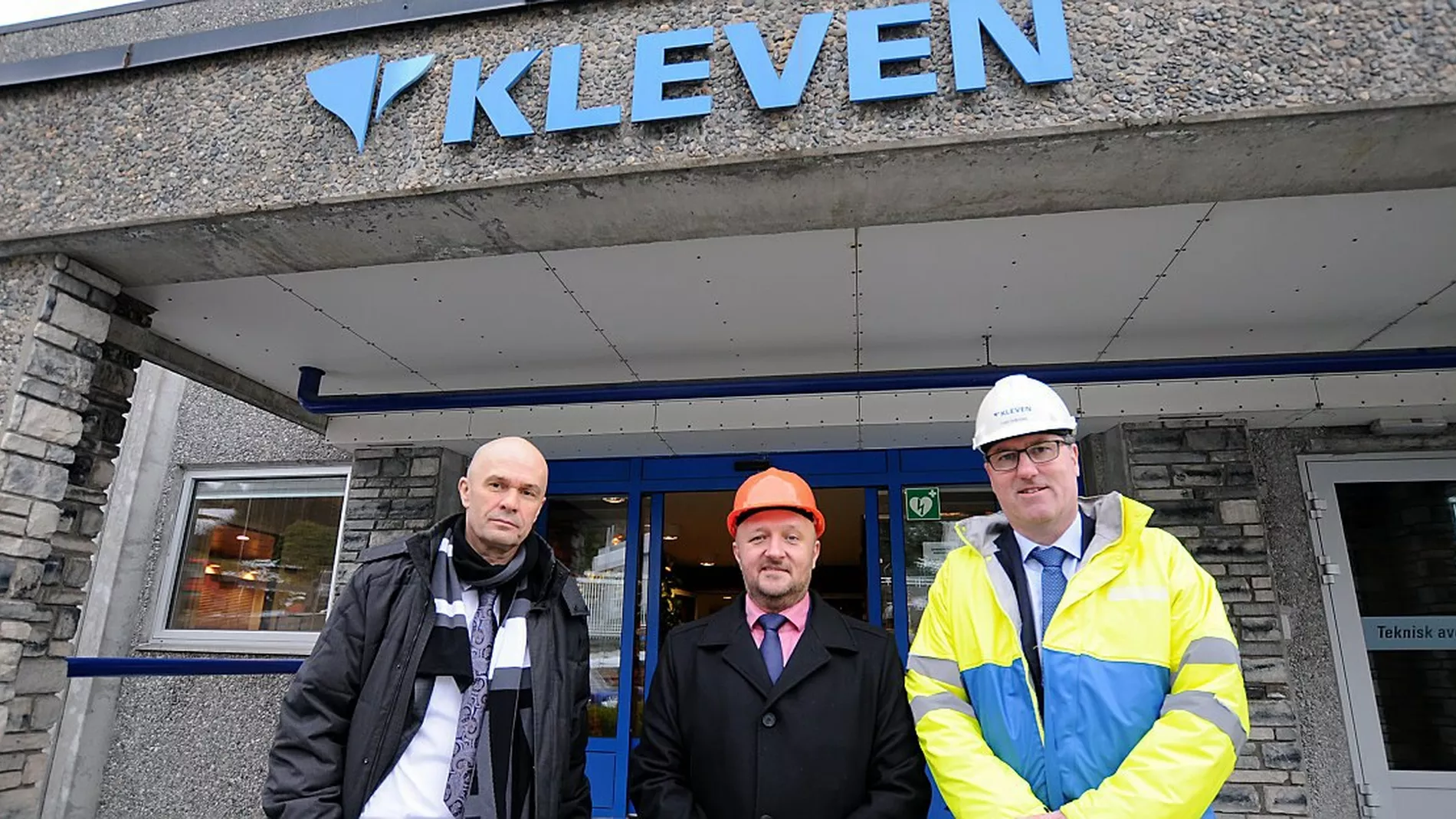 kleven -  Zoran Kunkera - Kjetil Bollestad - Tomislav Debeljak (midten) Foto: Marius Rosbach