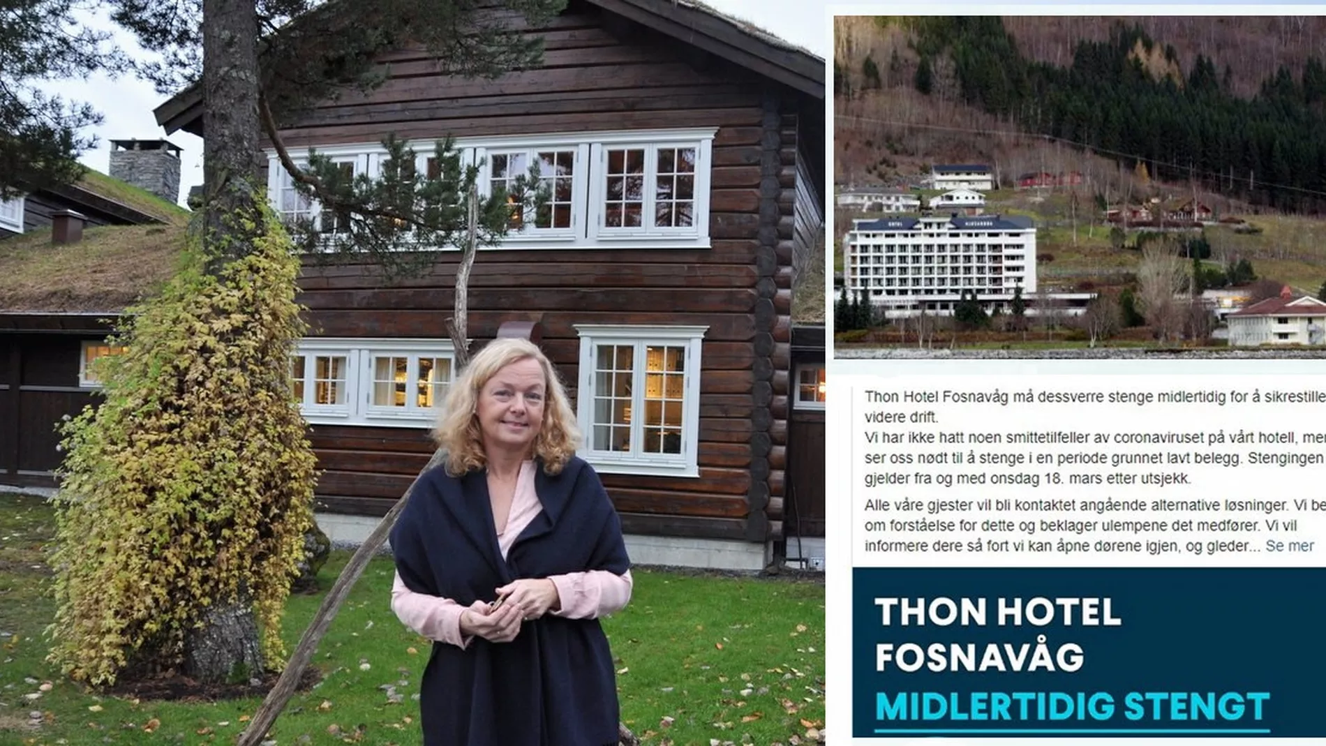 Fleire hotell stenger mange permitterte