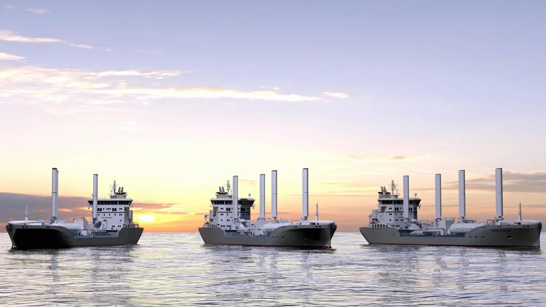Kongsberg Maritime wind assisted tankers Tärntank