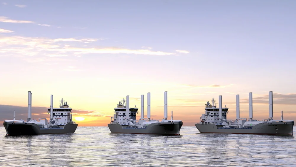 Kongsberg Maritime wind assisted tankers Tärntank