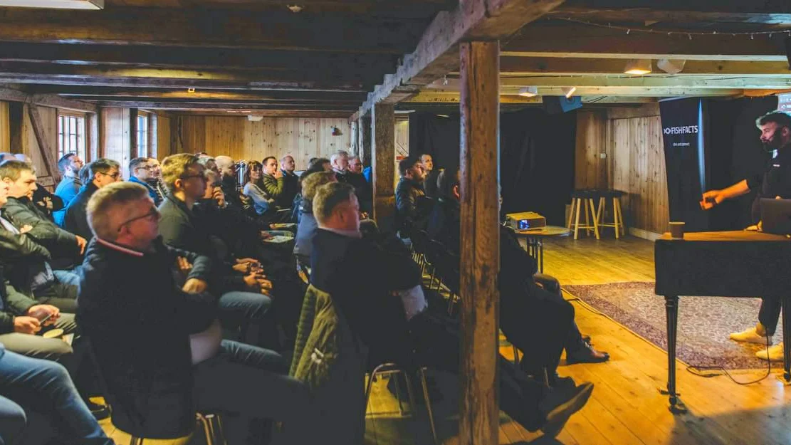 God interesse for virtuell fiskerimesse