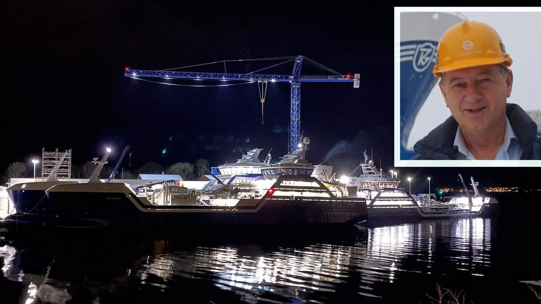 Broennbaatkontrakt til Larsnes
