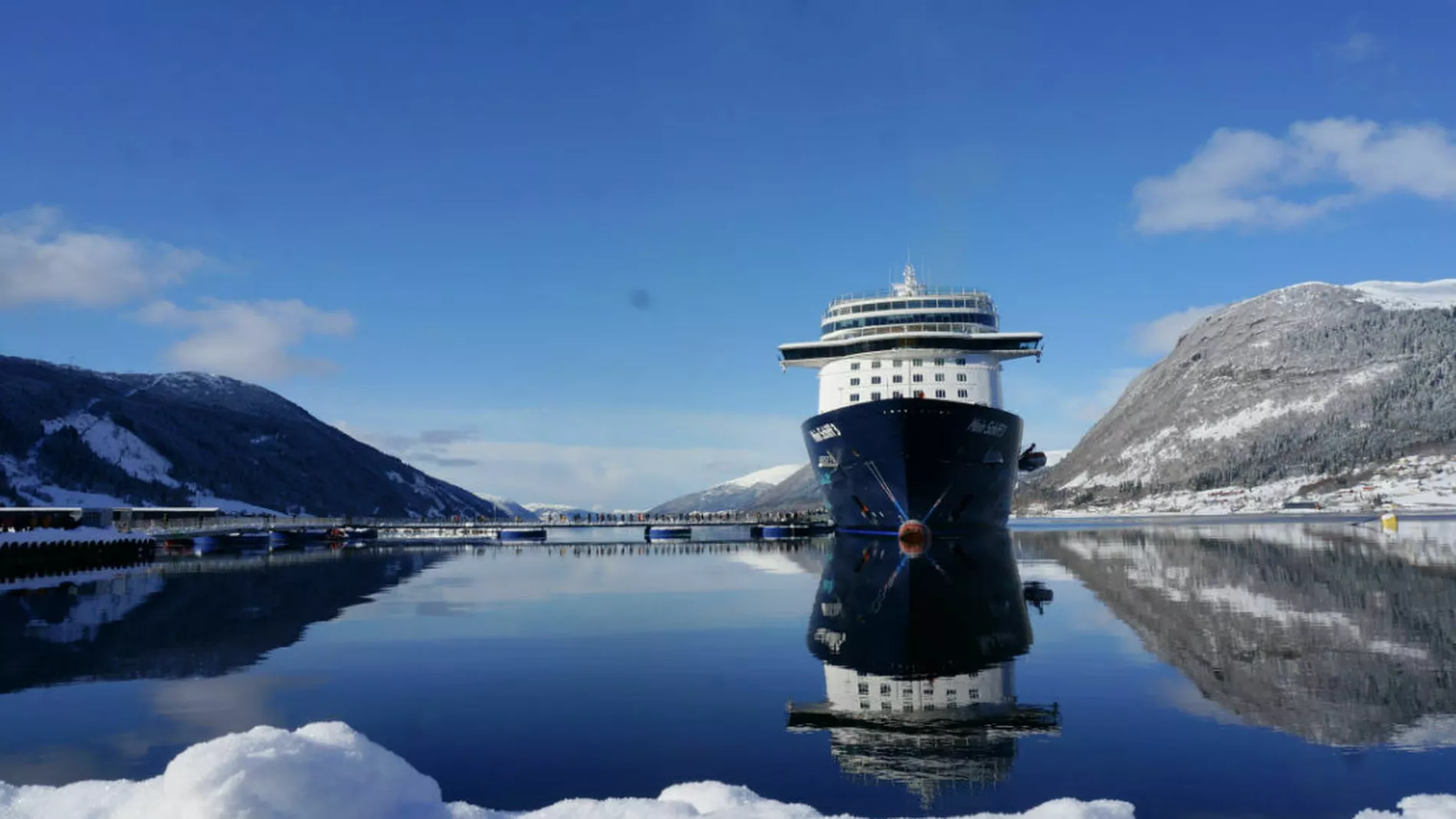 Cruise Nordfjord vinter 2023 foto Ogne