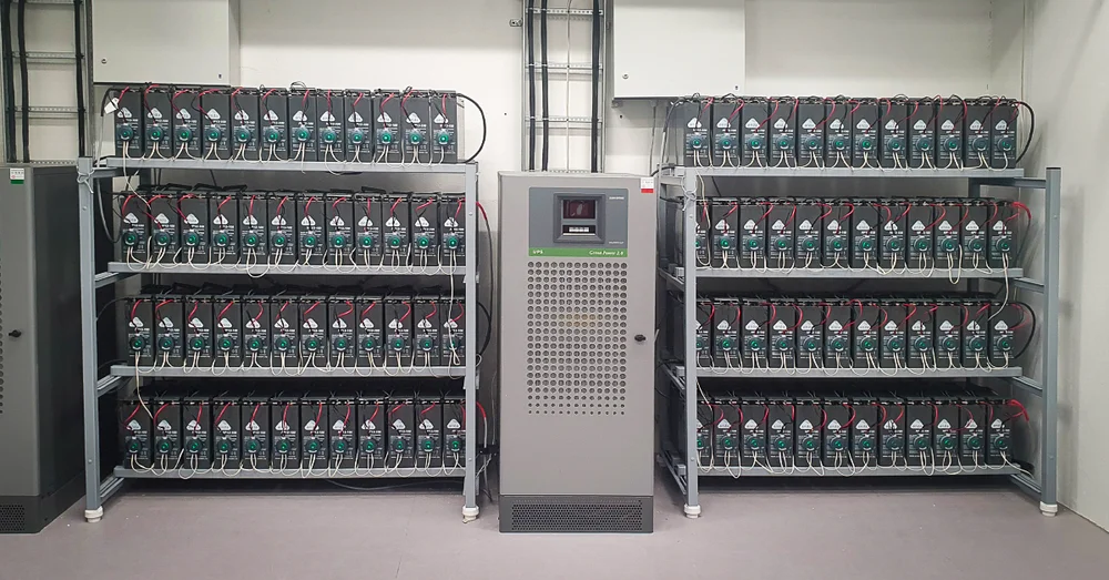 Batterimonitorering 110 sentralen