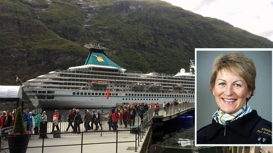 Utselt for foerste cruise til Vestlandet
