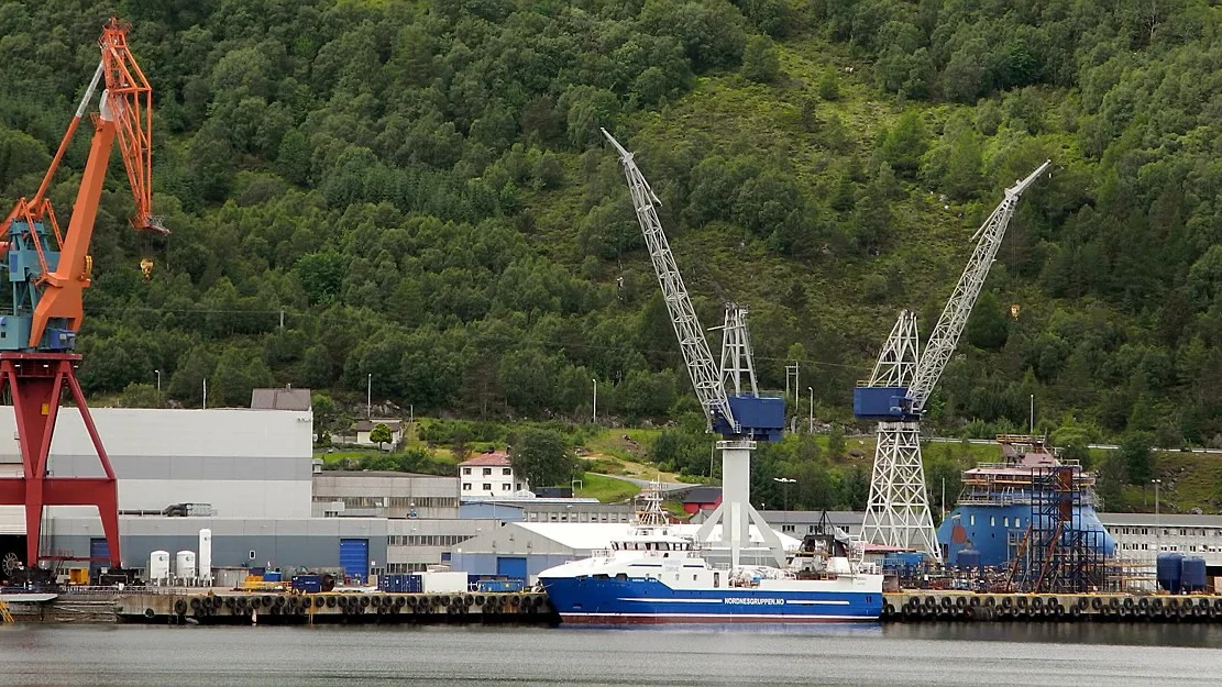 Nordnes reiarlaget bygger paa Kleven Merkar at dei er prega