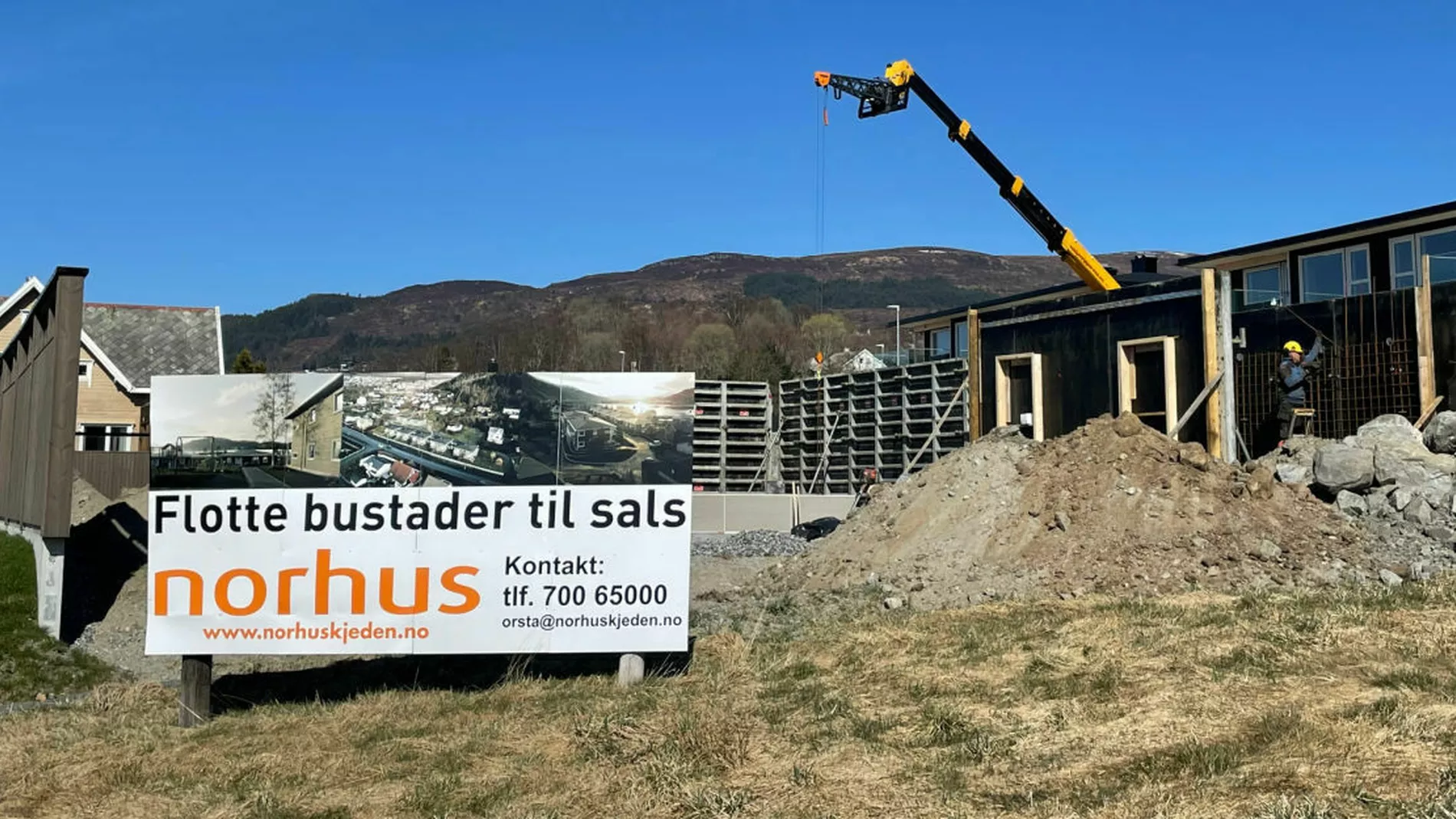 Byggeprojekt Nordbohus Ulstein 2023 foto Marius