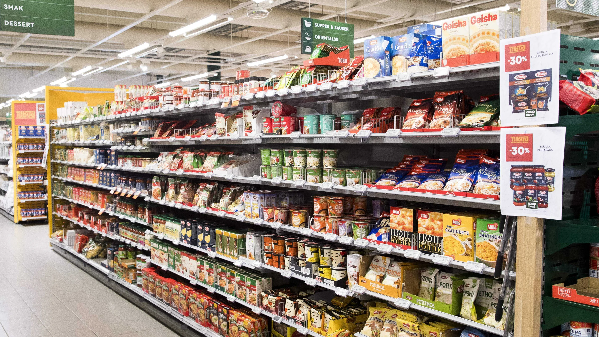 Opplever at vala deira i matbutikk betyr noko