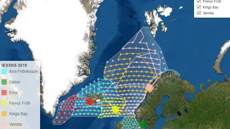 Dekker ti gongar noregs areal paa jakt etter makrellen