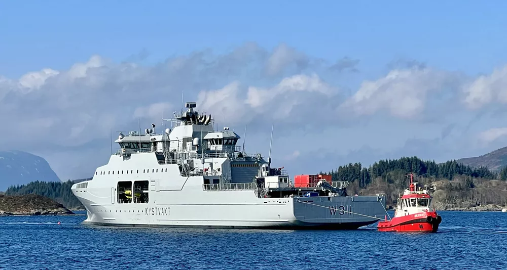 Kystvakt KV Bjørnøya Ulsteinfjorden Foto Marie Flatin 11