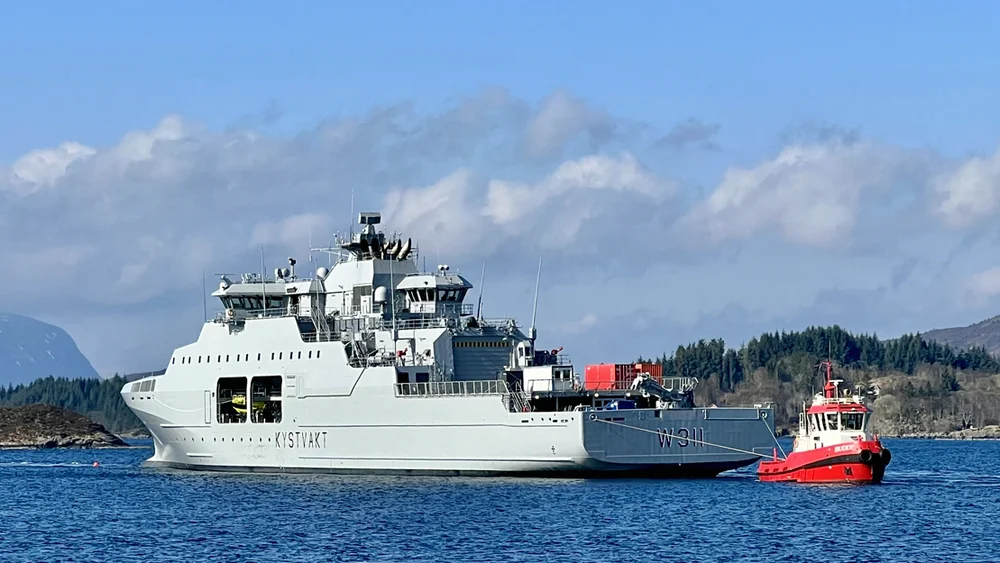 Kystvakt KV Bjørnøya Ulsteinfjorden Foto Marie Flatin 11