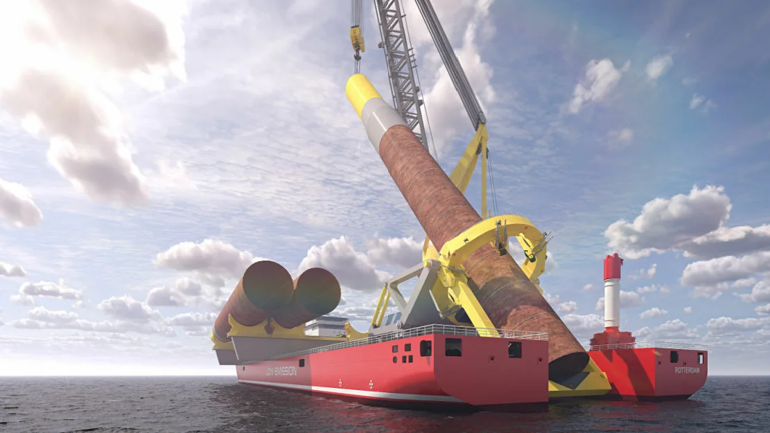 An ULSTEIN U STERN foundation installation vessel media 1