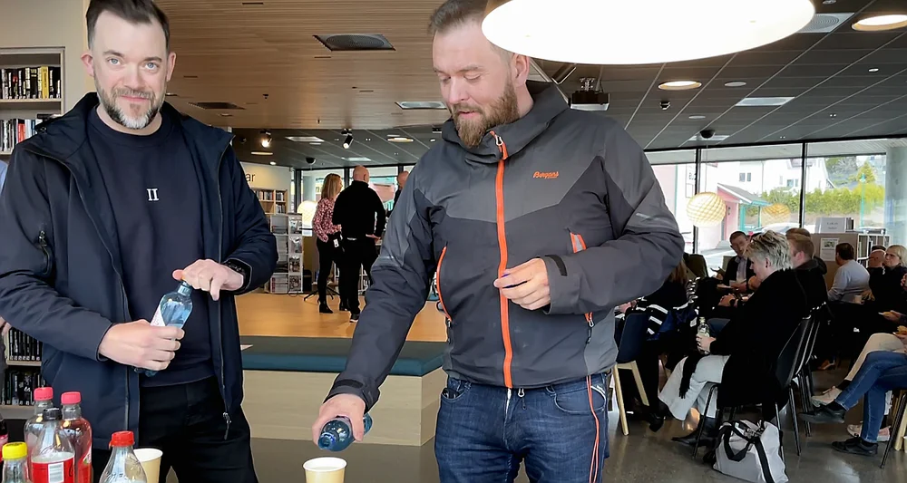 Bjørnar Nesset Iver Bjørnereim vekstprogram Hareid Foto Marius