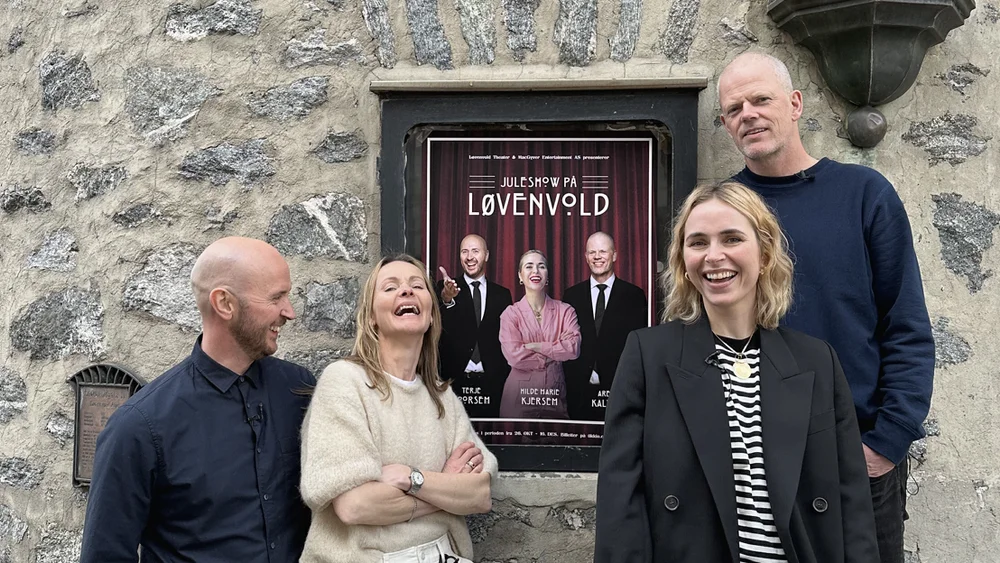 Løvenvold Are Kalvø Kathrine Synnes Finnskog Terje Sporsem Hilde Marie Kjersem show foto løvenvold