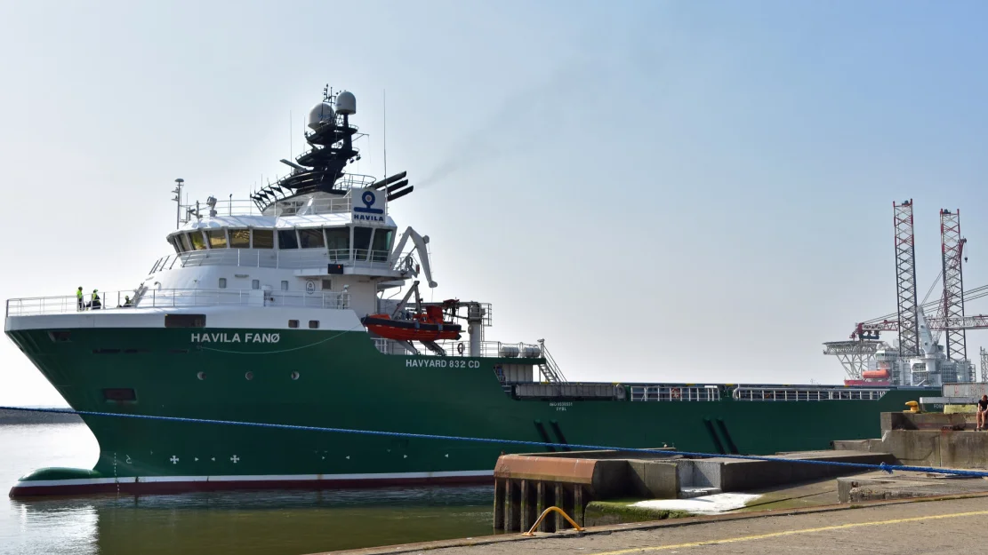 Havila Fanø in Esbjerg 1 foto Thomas Dahlstrøm Nielsen Wikimedia Commons