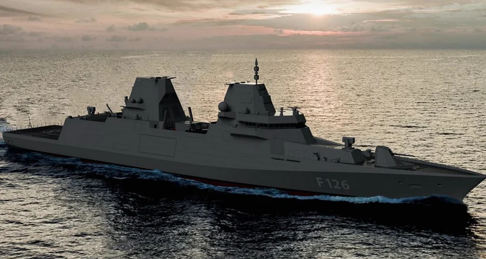 Abb tysk fregatt illustrasjon Damen Group